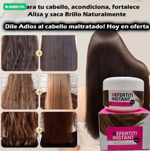 Crema Hidratante Alisadora de cabello Seda & Brillo para (Hombre & Mujer)